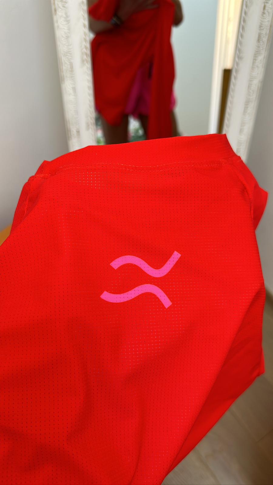 Maglia manica lunga linea ROSSO FIAMMA - immagine 4