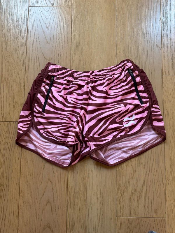 SHORTS linea ZEBRATA pink/bordeaux