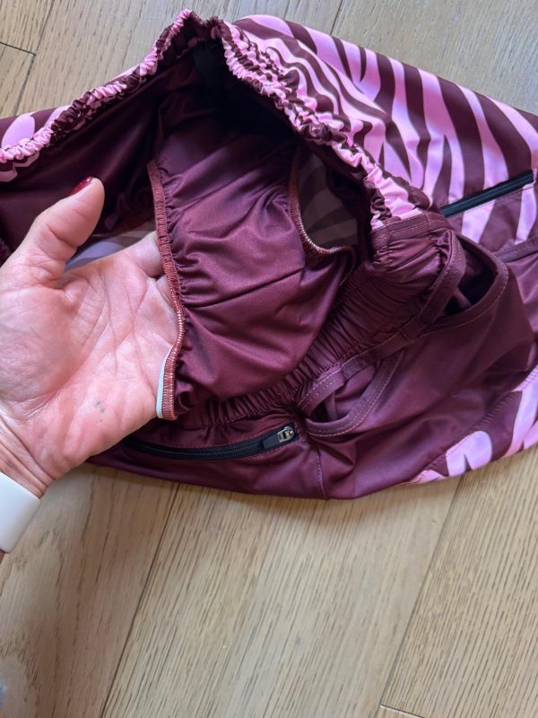 SHORTS linea ZEBRATA pink/bordeaux - immagine 8