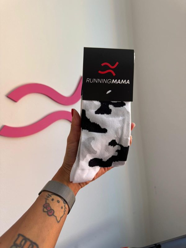 Calze corte linea Camouflage col. Black/white - immagine 3